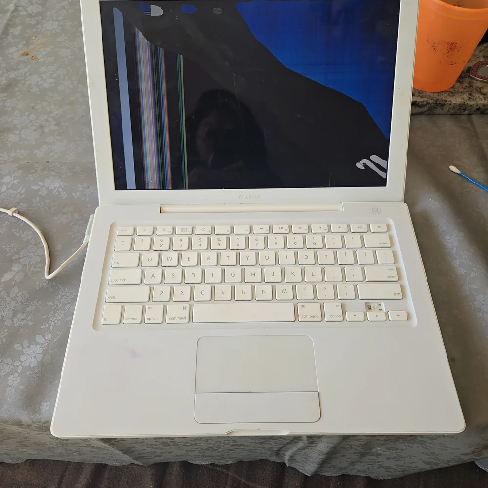 Apple Glossy White Laptop Shell